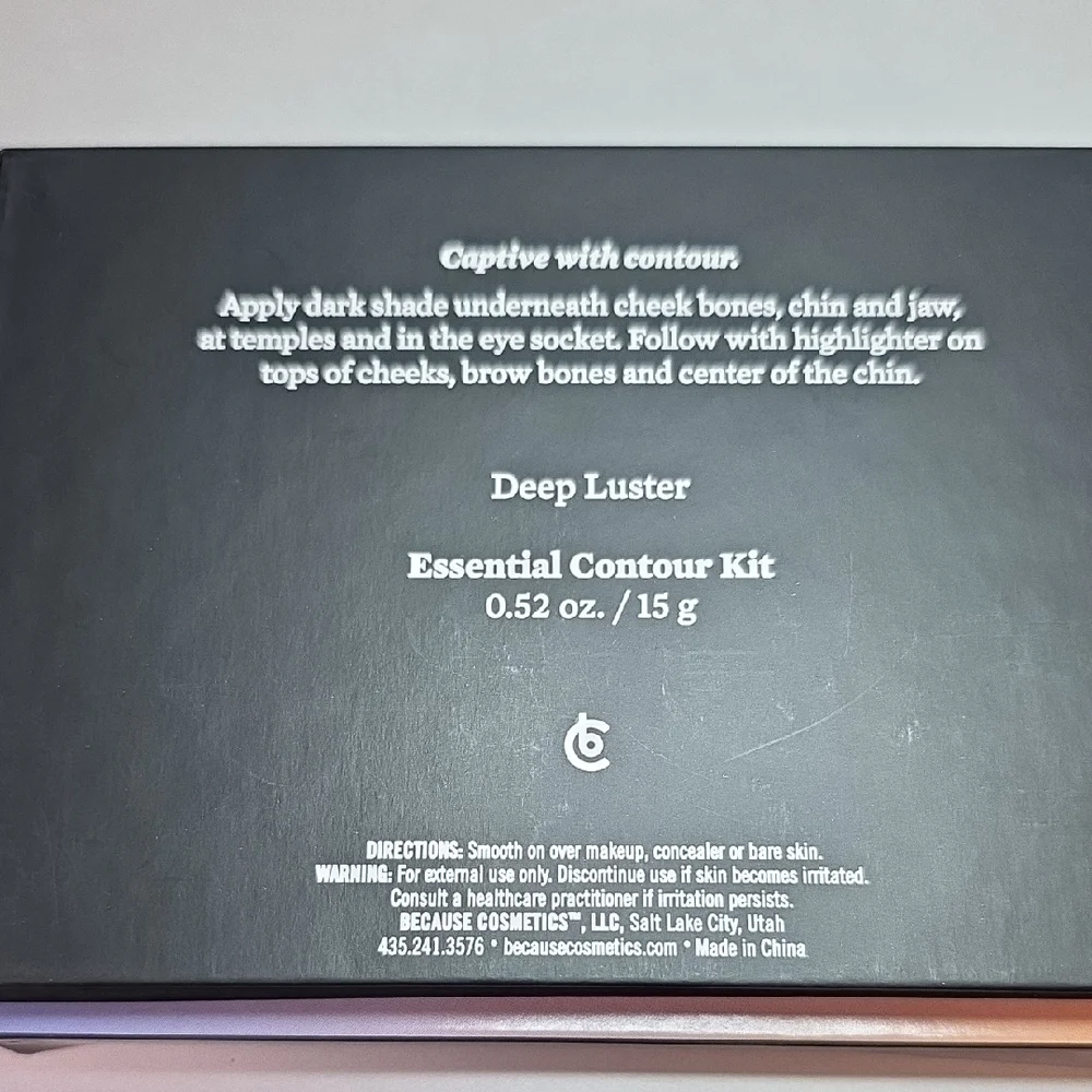 Because Cosmetics - RETIRED Essential Contour Kit - Deep Luster